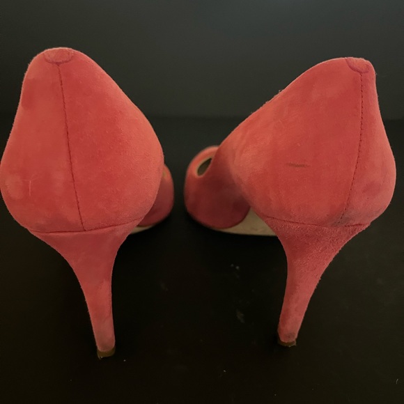 J. Crew Everly suede heels I Color: Pink I Size: 8.5 - Picture 2 of 6